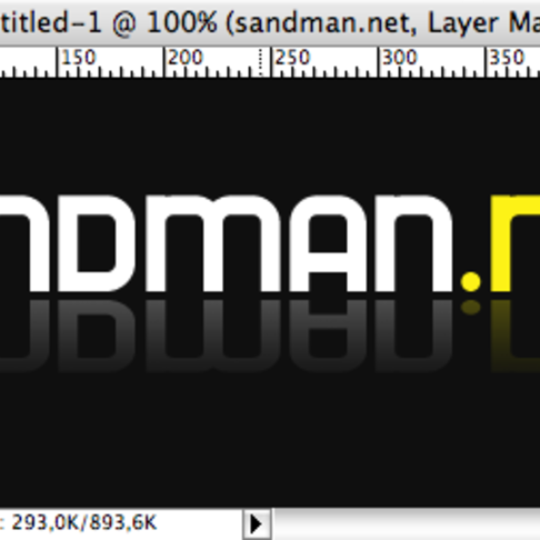 Skapa reflektioner av texter i Photoshop Skapa reflektioner av texter i Photoshop
