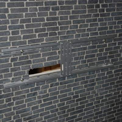 Bänkskiva och väggfäste