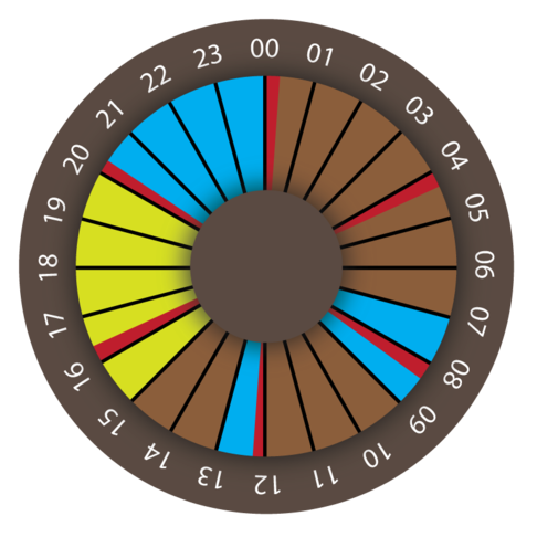 Flerfassmn frsta dygnet