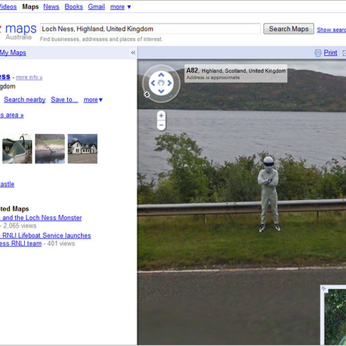 Google gillar inte The Stig Google gillar inte The Stig