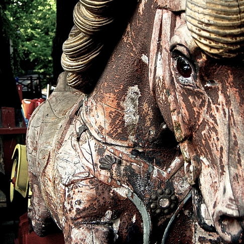 Old carousel Old carousel