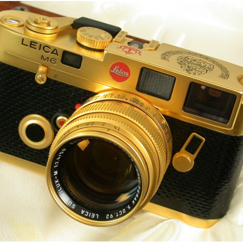 Leica M6 i guld Leica M6 i guld