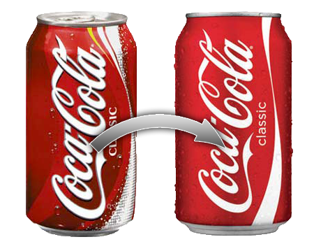 Coca Colas nya design